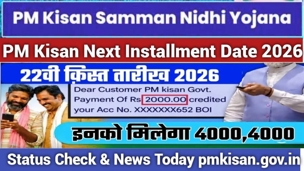 PM Kisan Next Installment Date 2026